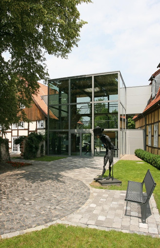 Malerischer Kunsthausgarten