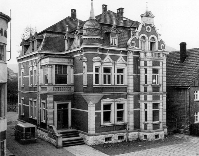 Villa Maas Lange Straße um 1955