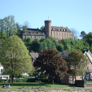 Blick auf die Burg Herstelle