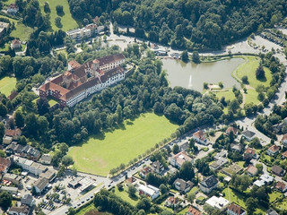 Luftbild Schloss Bad Iburg