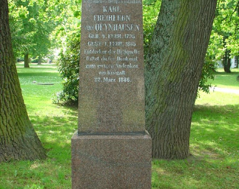 Gedenkstein des Freiherrn von Oeynhausen
