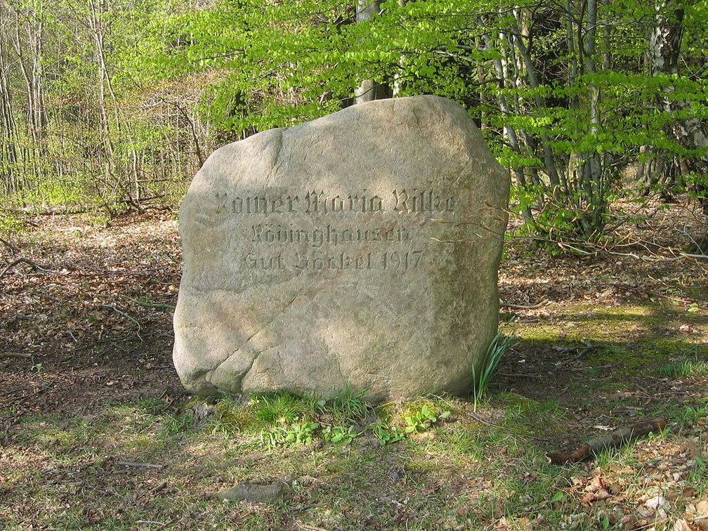 Rilke-Gedenkstein