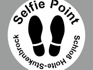 Selfie-Point SHS Schablone