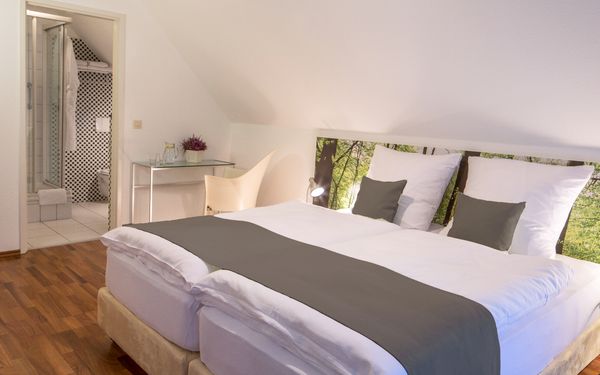 Schlafzimmer im Eurostrand Resort Lüneburger Heide