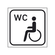 Toilette mit Behinderten-WC