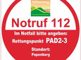 Rettungspunkt PAD2-3: Papenberg
