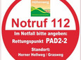 Rettungspunkt PAD2-2: Horner Hellweg / Grasweg