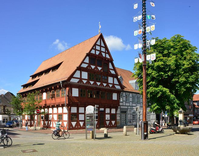 Altes Gifhorner Rathaus in der Innenstadt