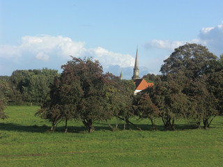 Kirche Hennstedt-Bäume