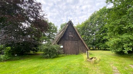 Außenansicht vom alten Schafstall anno 1750