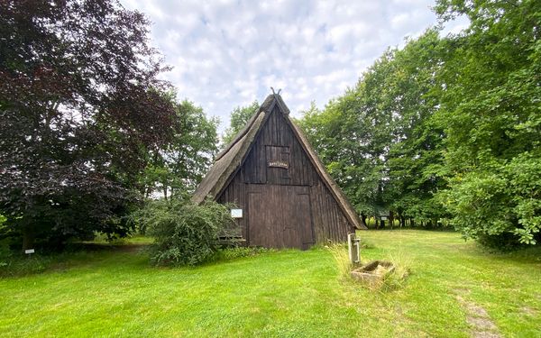 Außenansicht vom alten Schafstall anno 1750