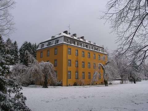 Schloss Heiligenhoven im Schnee