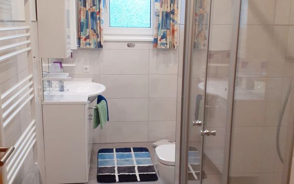 Bad der Ferienwohnung Pülsch