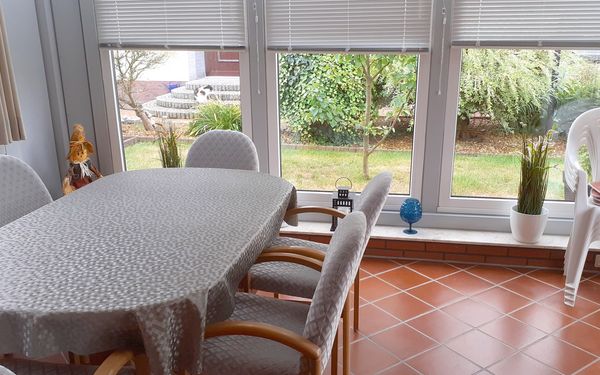 Wintergarten der Ferienwohnung Pülsch
