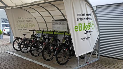 E- Bike Mietstation in Zeven