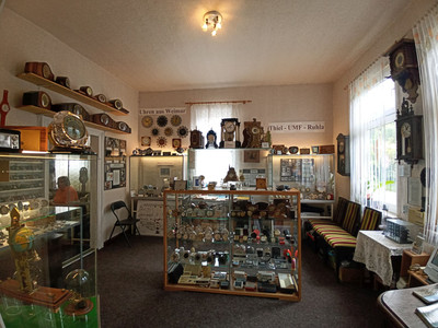 Raum 3 im Uhrenmuseum Treseburg