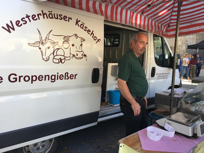 Westerhäuser Käsehof auf dem Typisch Harz-Markt