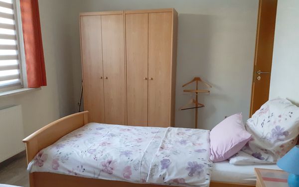 Schlafzimmer der Ferienwohnung Pülsch