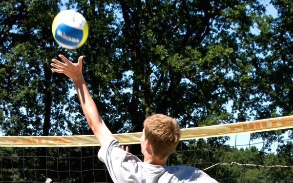 Beach-Volleyballfeld im BeekeBad Scheeßel