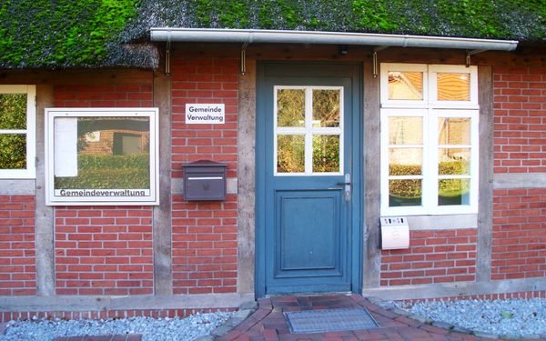 Das Gemeindebüro der Gemeinde Breddorf befindet sich im Heimathaus 