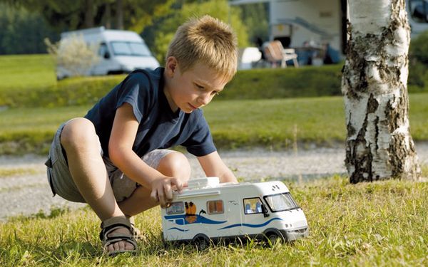Camping an der Wohnmobilstation Selsingen