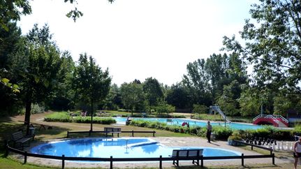 Das Kinderbecken im Heidebad Wilstedt