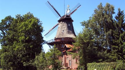 Die Galeriewindmühle in Brockel