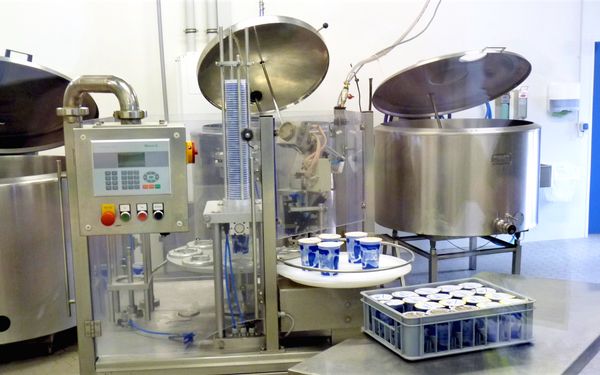 Molkerei auf dem Milchhof Kück