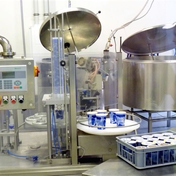 Molkerei auf dem Milchhof Kück