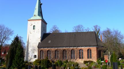 Die St. Petri Kirche in Wilstedt 