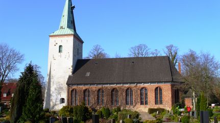 Die St. Petri Kirche in Wilstedt
