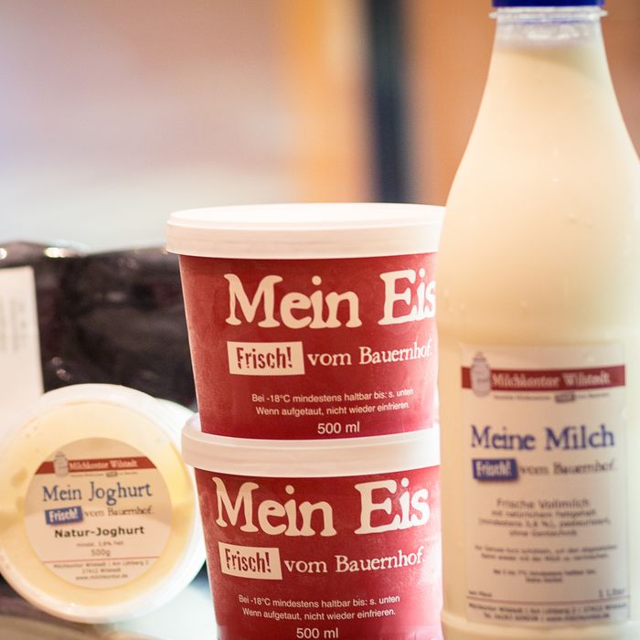 Produkte vom Milchkontor Wilstedt