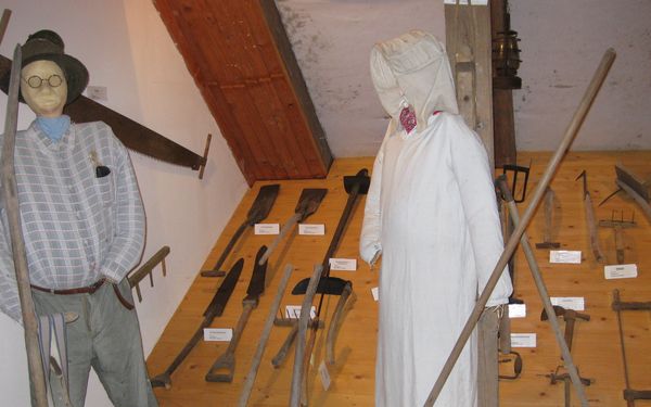 Handwerkszeug im Heimatmuseum Steinfeld