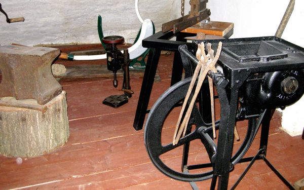 Das kleine Museum im Dörpshus in Steinfeld bei Bülstedt