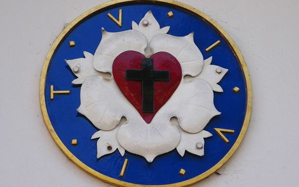 Lutherrose der St. Liborius Kirche Bremervörde