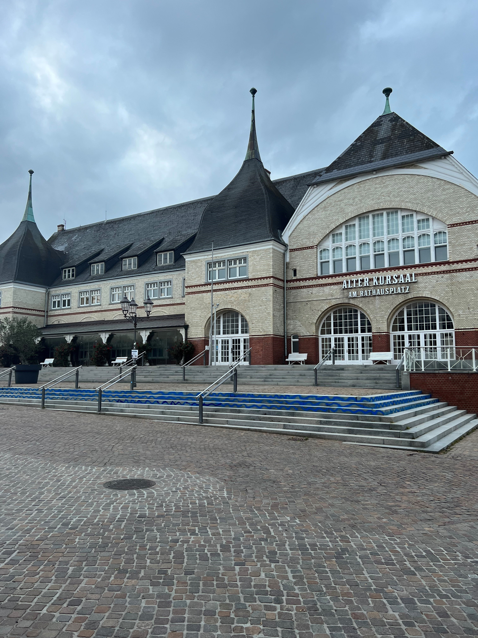 Meeresspiegel am Westerländer Rathaus