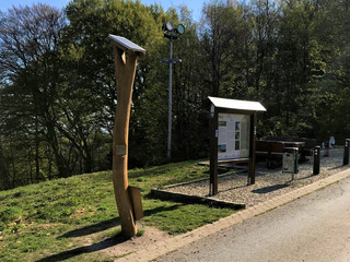 Hörstation in Oerlinghausen an der Himmelsleiter