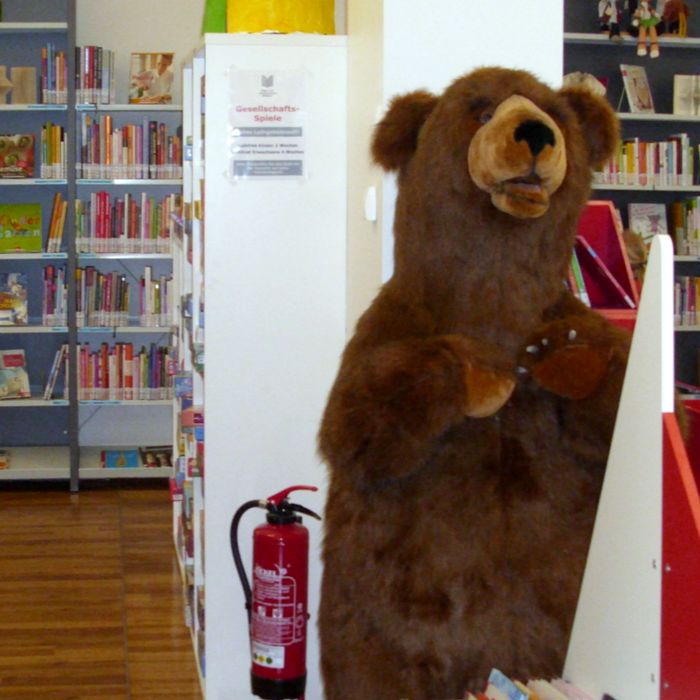 Kinderbücherecke in der Tarmstedter Bücherei