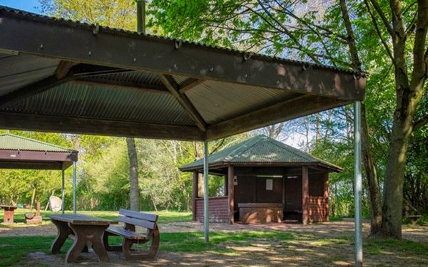 Anlage der Grillstation am Vörder See