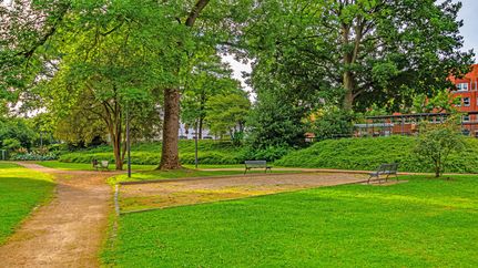 Bouleplatz im Zevener Stadtpark