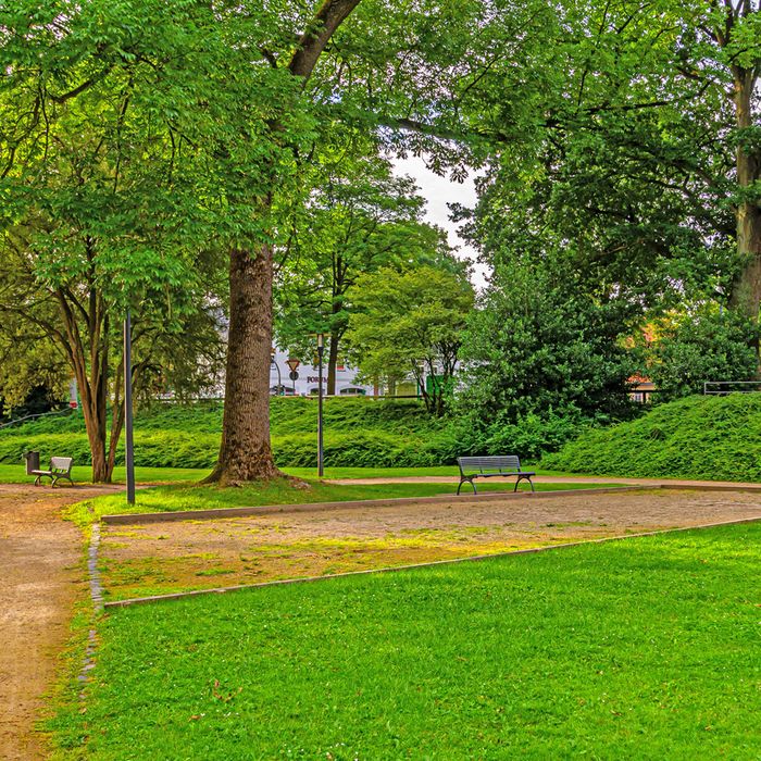 Bouleplatz im Zevener Stadtpark