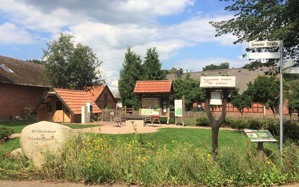 Rastplatz in Frankenbostel bei bestem Wetter