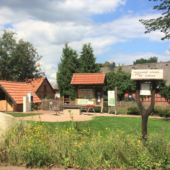 Rastplatz in Frankenbostel bei bestem Wetter