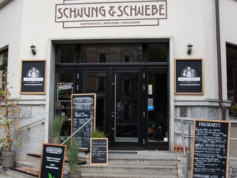 Café, Rösterei und Restaurant Schwung & Schwebe in Leipzig Gohlis