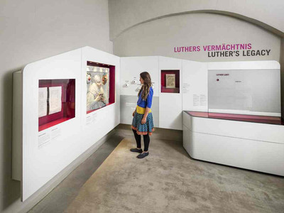 Luthers Sterbehaus in der Lutherstadt Eisleben - Ausstellung