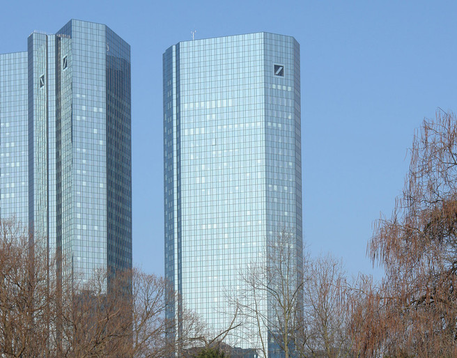 Deutsche-Bank Zwillingstürme