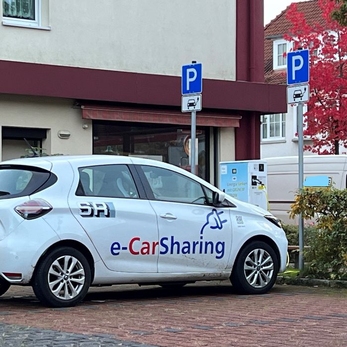 E-Carsharing Station in Visselhövede