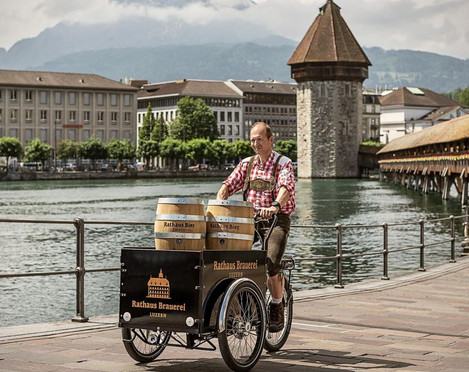 Transport de bière Hôtel de ville Brasserie