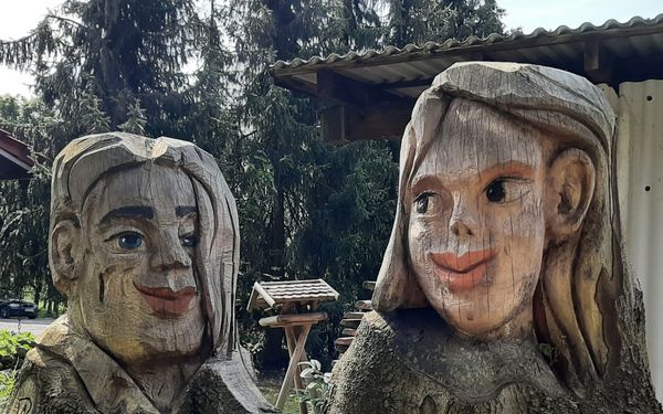 Kunstwerk "Die Liebenden" von Kuhmühlen