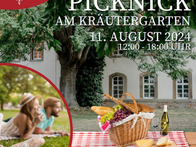 Picknick am Kräutergarten im Kloster Wöltingerode